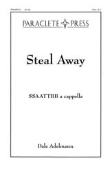 Steal Away SSAATTBB choral sheet music cover